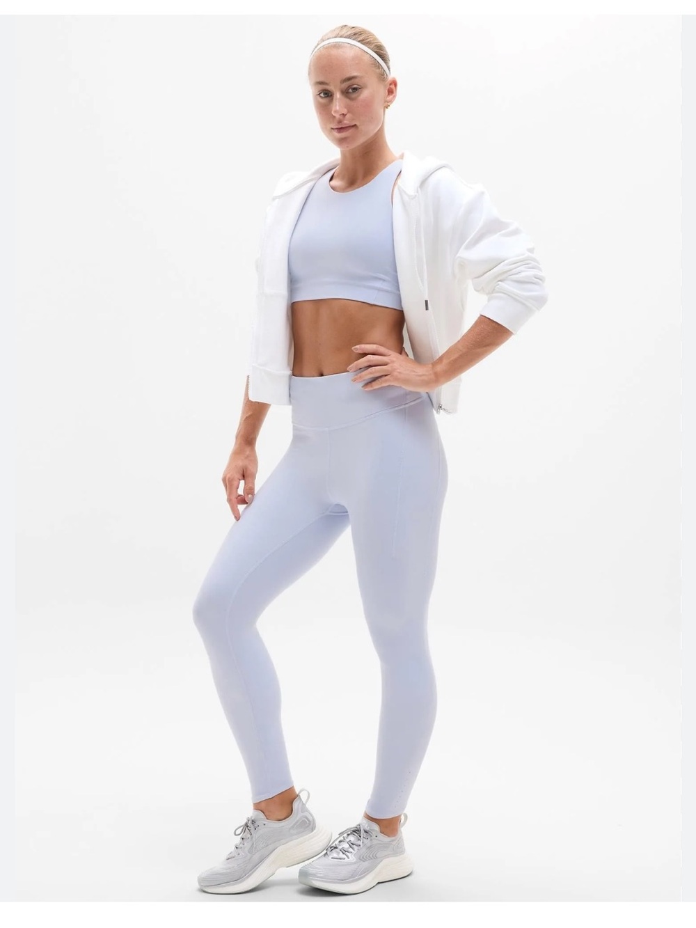 Athleta 7/8 High-Rise Leggings - White S